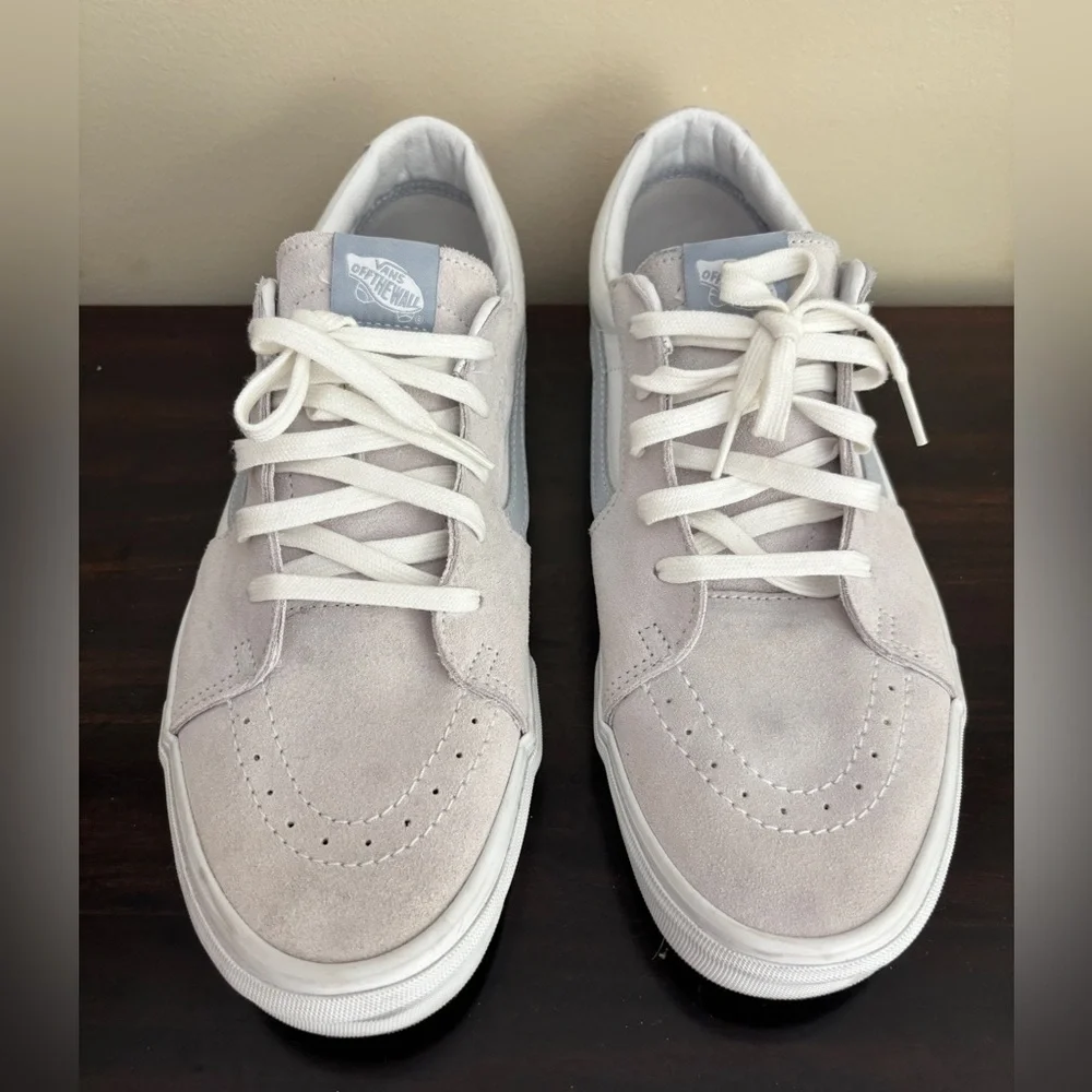Vans Men's Gray Suede Sneakers - Picture 2 of 5